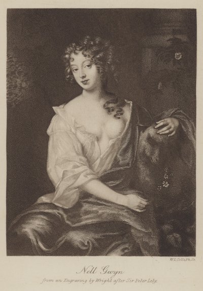 Nell Gwyn (rytina) od English School