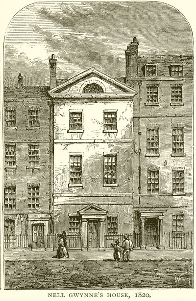 Dům Nell Gwynnes, 1820 od English School