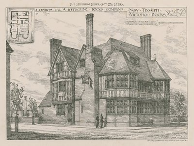 New Tavern, Victoria Docks od English School