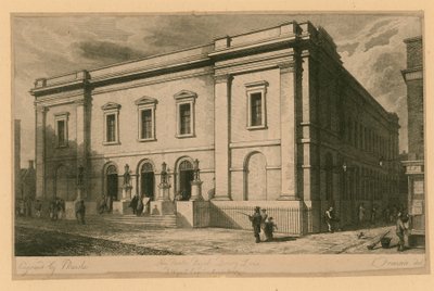 New Theatre Royal, Drury Lane, Londýn; B Wyatt, architekt od English School