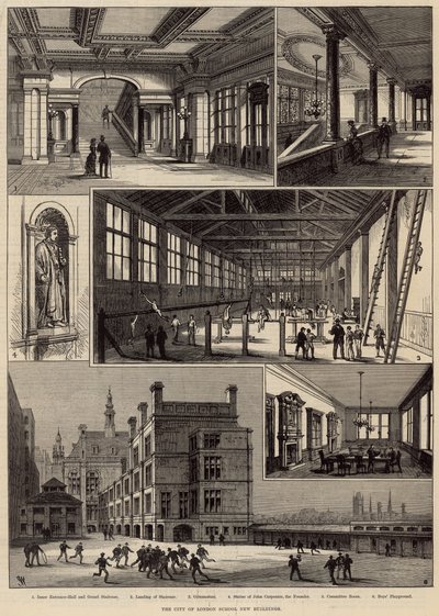 Nové budovy City of London School od English School