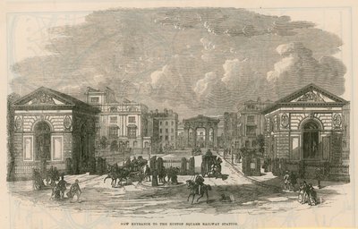 Nový vchod na nádraží Euston Square od English School