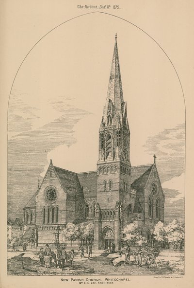 Nový farní kostel, Whitechapel od English School