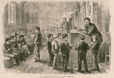 Nová školní místnost, Boys Home, Regents Park Road, Londýn od English School