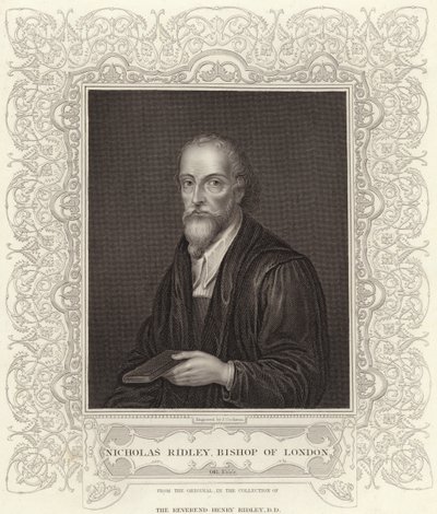 Nicholas Ridley od English School