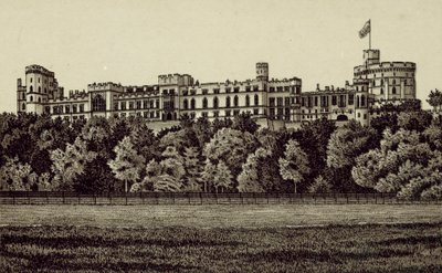 Severní fronta, hrad Windsor od English School