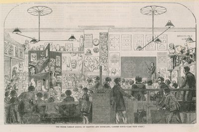 Škola kreslení a modelování v severním Londýně v Camden Town od English School