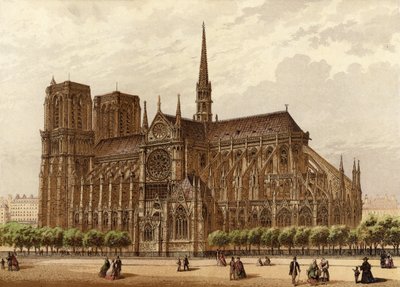 Notre Dame, Paříž od English School