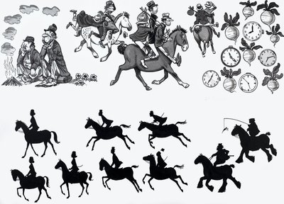 Ilustrace říkanky od English School