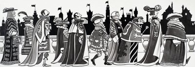 Ilustrace říkanky od English School