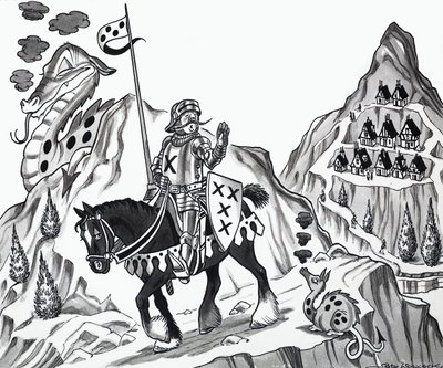 Ilustrace říkanky od English School