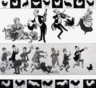 Ilustrace říkanky od English School