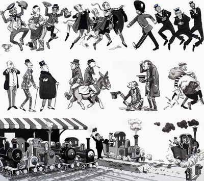 Ilustrace říkanky od English School