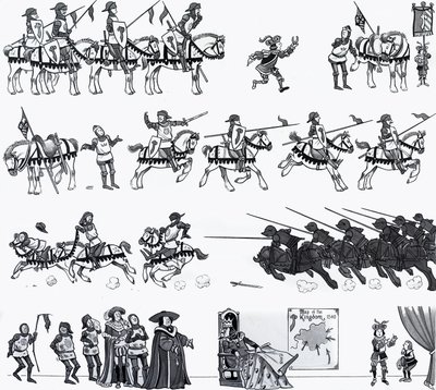 Ilustrace dětské říkanky od English School
