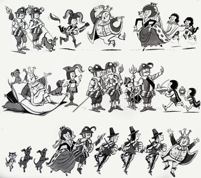 Ilustrace dětské říkanky od English School