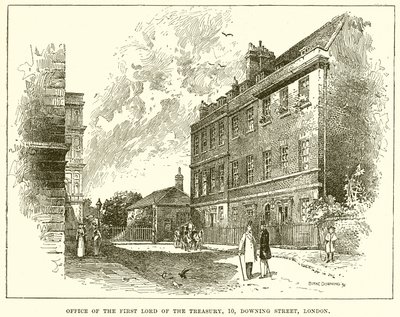 Office of the First Lord of the Treasury, 10, Downing Street, London od English School