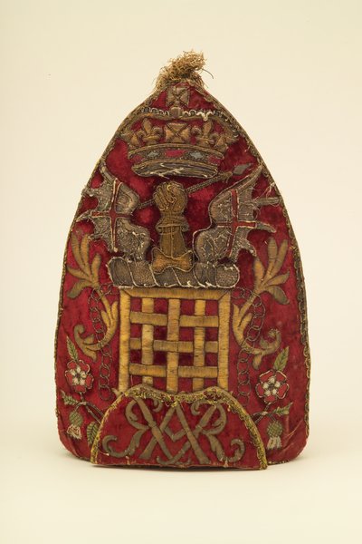 Důstojnická granátnická čepice, kolem roku 1708 od English School