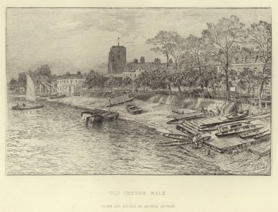 Starý Cheyne Walk od English School