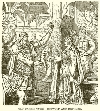 Typy starých Denish - Beowulf a Methorn od English School