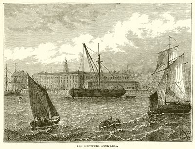 Old Deptford Dockyard od English School