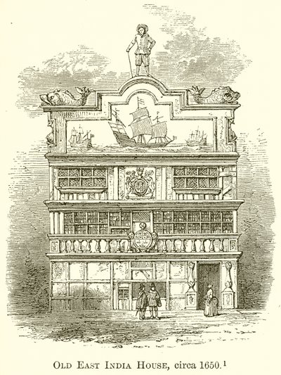 Old East India House, circa 1650 od English School