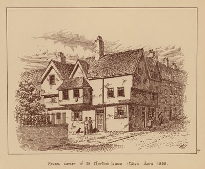 Staré domy, roh St Martin