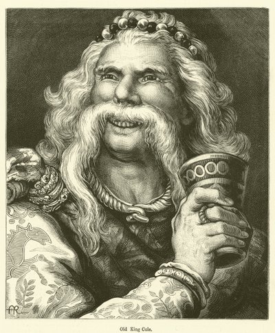Old King Cole (rytina) od English School