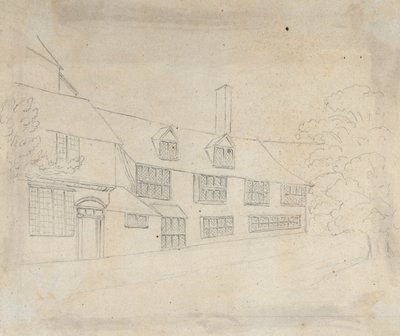 Old Pied Bull, Islington (zadní) od English School