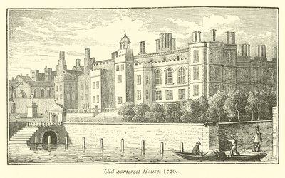 Old Somerset House, 1720 od English School