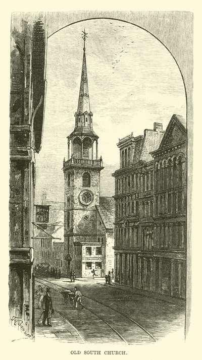 Starý jižní kostel od English School