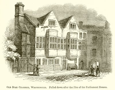Old Star Chamber, Westminster od English School