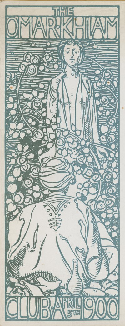 Klubová večeře Omara Khayyama, 5. dubna 1900 od English School