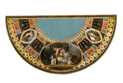 Jeden z páru čajových stolků George III, možná irských, kolem roku 1780 (černozlaté japonské a polychromované zdobené dřevo) (viz také 3056799-803) od English School