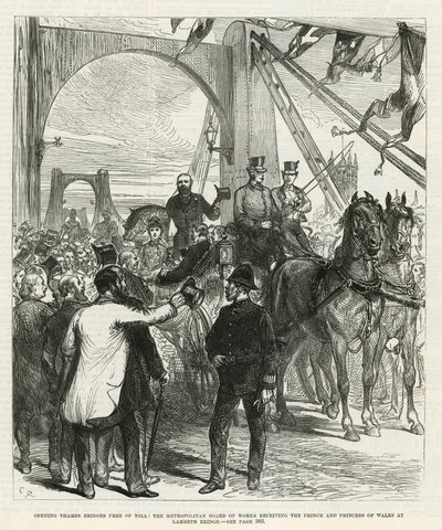 Otevření mostů přes Temži bez poplatku od English School