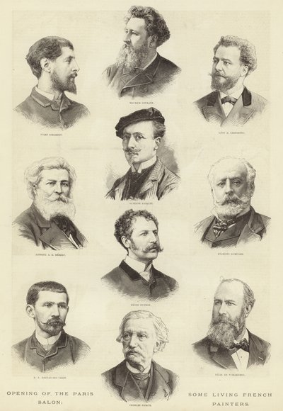 Otevření pařížského salonu od English School