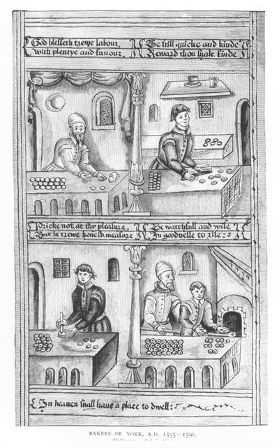Ordinance of the Bakers of York, 1595-96 od English School