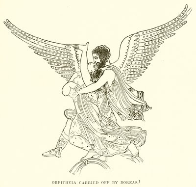 Oreithyii odnesl Boreas od English School