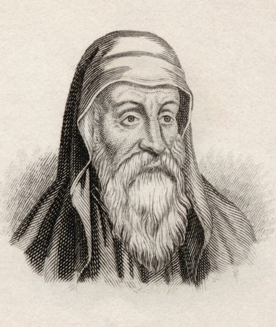 Origen, nebo Origen Adamantius, z „Crabbes Historical Dictionary“, vydaného v roce 1825 od English School