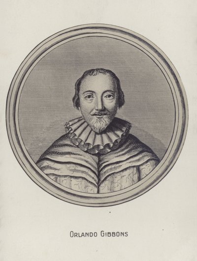 Orlando Gibbons , anglický anglický skladatel, virginalista a varhaník (1583-1625) od English School