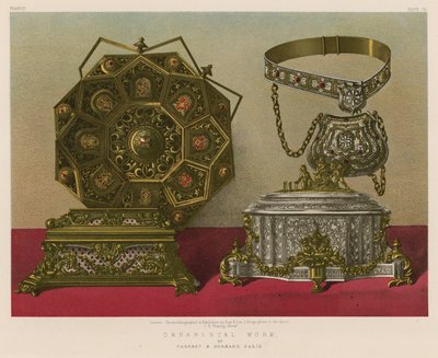 Ornamental Work by Carmant and Normand, Paris od English School
