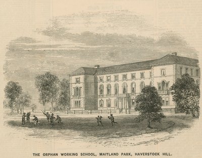 Orphan Working School, v Maitland Park, Haverstock Hill od English School