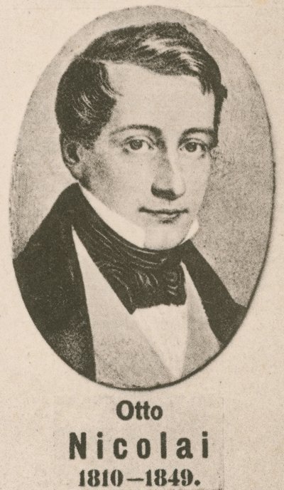 Otto Nicolai (rytina) od English School