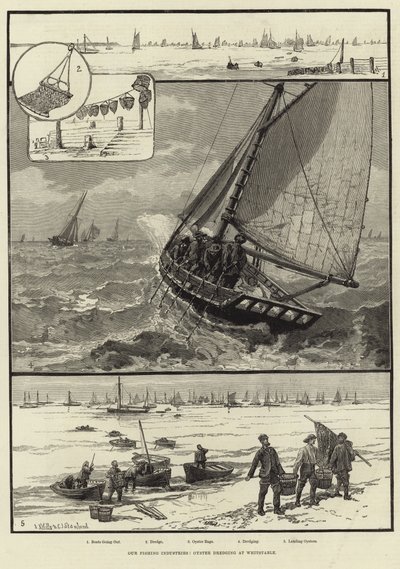 Náš rybářský průmysl: Bagrování ústřic ve Whitstable od English School