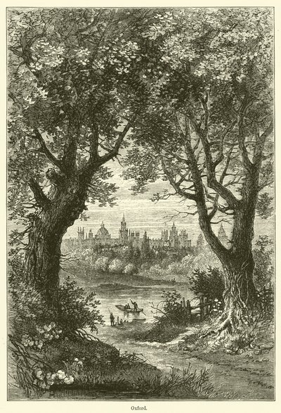 Oxford (rytina) od English School
