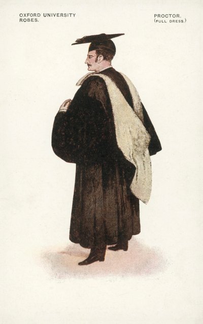 Róby Oxfordské univerzity: (barevná litografie) od English School