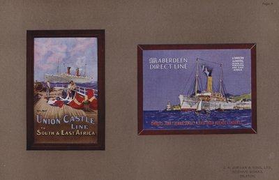 Stránka z Jordans Enamelled Signs od English School