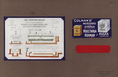 Stránka z Jordans Enamelled Signs od English School