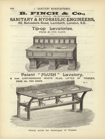 Stránka z Kompendia architektů, geodetů a inženýrů z roku 1892 od English School