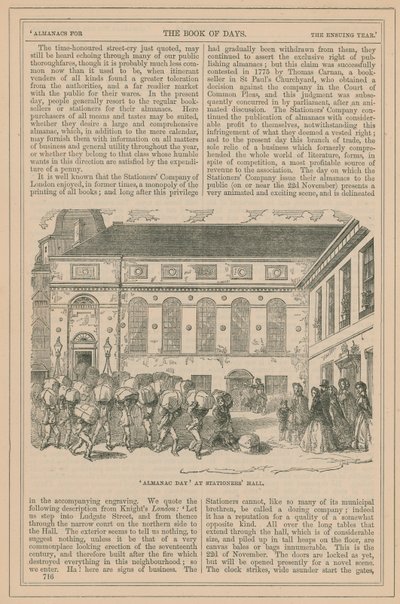 Stránka z Knihy dnů od English School
