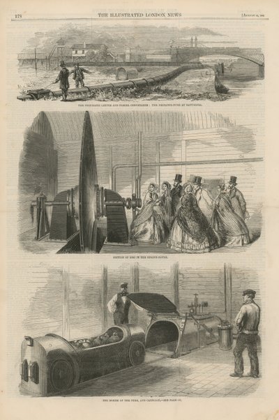 Stránka z Illustrated London News od English School